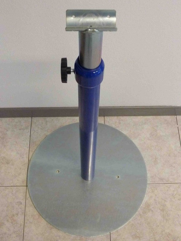 Coppia Supporti mobili a terra Art 1595 con base maggiorata Regolabile In Altezza