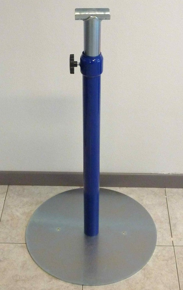 Coppia Supporti mobili a terra Art 1595 con base maggiorata Regolabile In Altezza