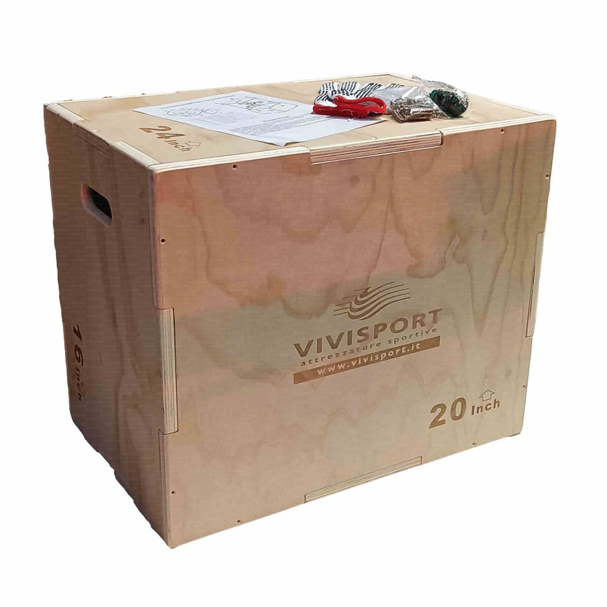 Plyo Box 3 in 1 in legno Art. 2405