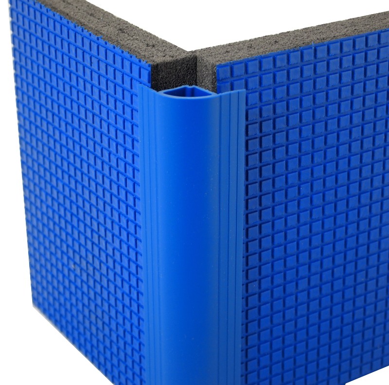 Profili Basic T Pvc Blu Di Finitura Giunzione