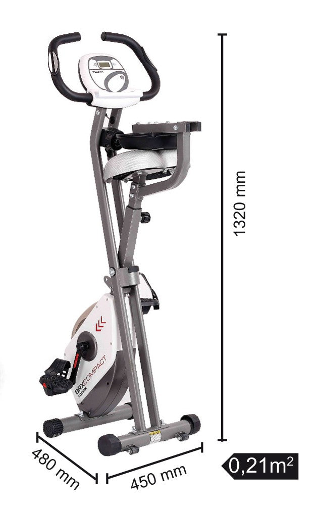 Cyclette Toorx Brx Compact Mfit Accesso Facilitato