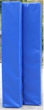 Coppia protezioni porte rugby lato palo cm 30 interno foro palo 12 art PR30 MDF