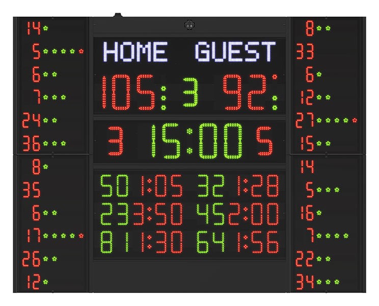 Segnapunti Multisport Favero FC62H25N12B2 Art. 3046225N12B2