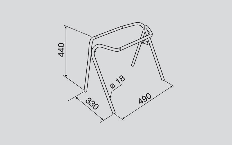 Scocca con schienale per tribuna e sedie OM D18 D18 ignifuga Blu R5017