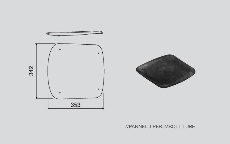 Scocca con schienale per tribuna e sedie OM D18 D18 ignifuga Seduta per spazi collettivi