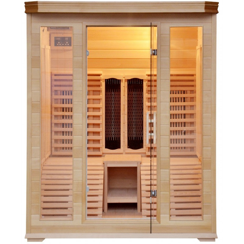 SAUNA INFRAROSSI 2 PERSONE PR-C3G