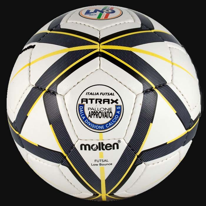 PALLONE CALCETTO CALCIO A 5 MOLTEN F9G1900-LND EX ATRAX RIMB CONTROLLATO Esaurito