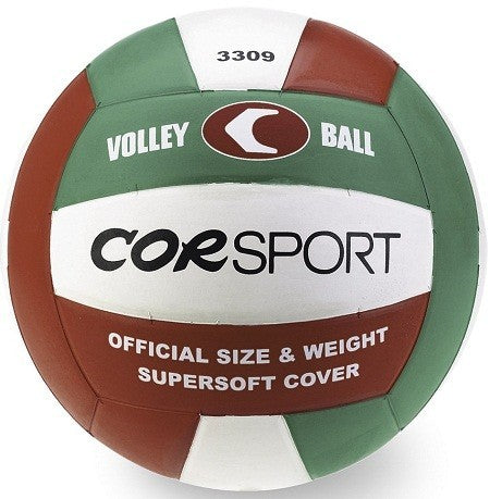 PALLONE PALLAVOLO VOLLEY SOFT COR SUPERSOFT 3309 in gomma nylon