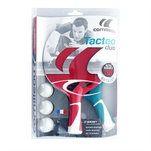 Set Racchette Cornilleau Tacteo Duo Pack + palline