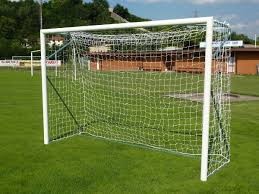 Coppia Porte Calcio Ridotto Mt. 4x2 Art. F 757/2B Alluminio Con Bussole