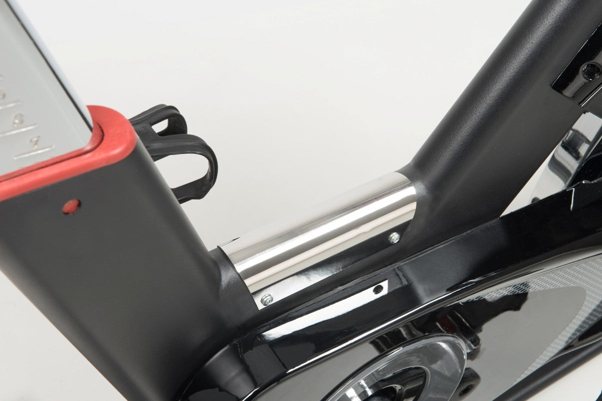 SPIN BIKE TOORX SRX 100 CON RICEVITORE FASCIA CARDIO INCLUSA Trasmissione a cinghia con pignone fisso