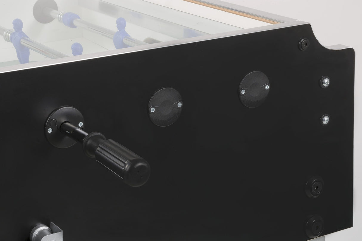 Calcio Balilla Garlando Class Indoor Con Vetro Superiore Aste Rientranti