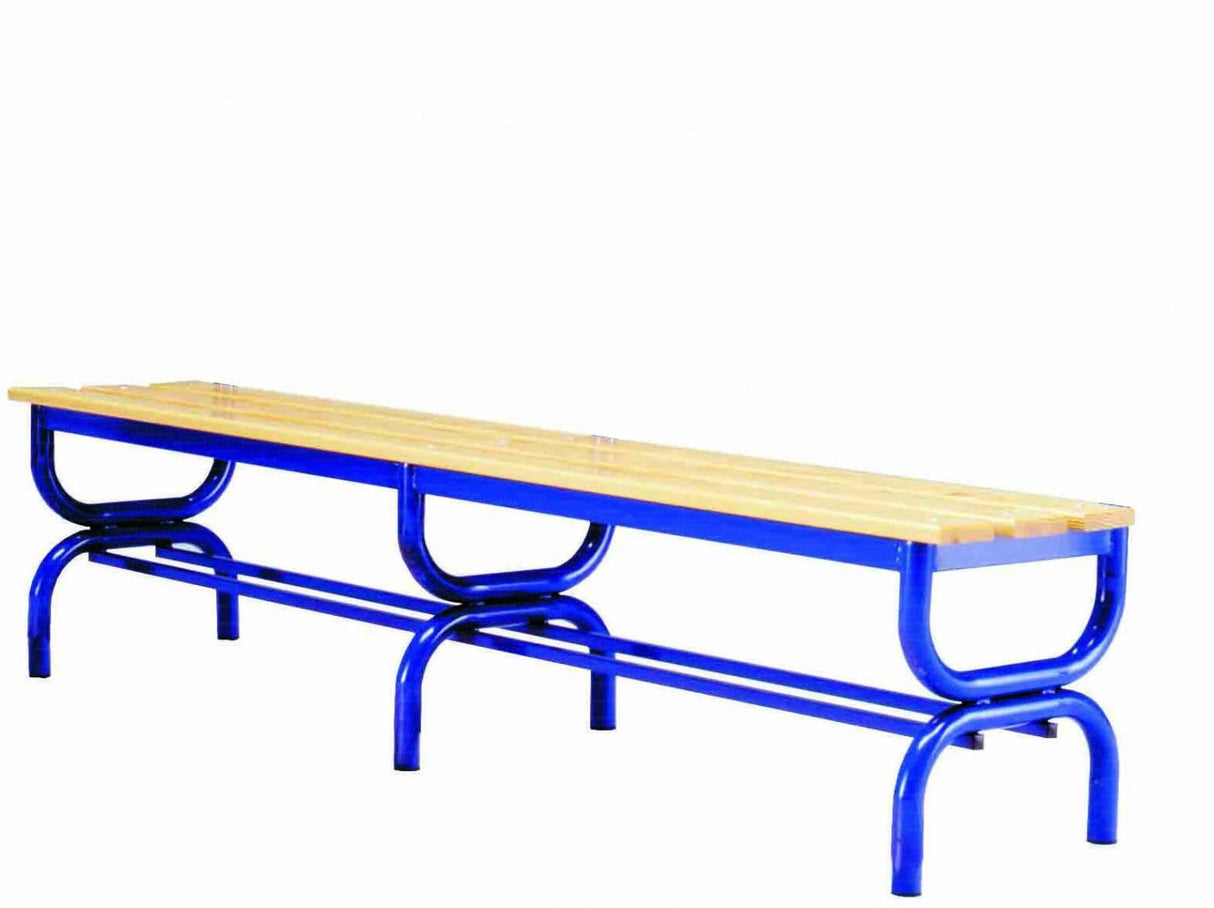 Panca in acciaio Art.9021 sez 40mm doghe legno 2m solo seduta