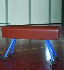 Cavallo senza maniglie e fusto in similpelle Art. G 133