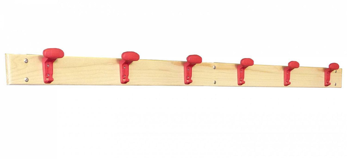 Appendiabiti a parete da 2m 6 grucce Art 9016