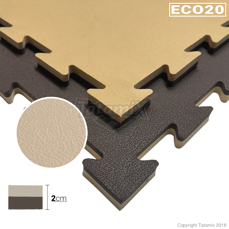 Tatami TATAMI GREEN ECO 2 cm in Biomassa di Bamboo o Tè