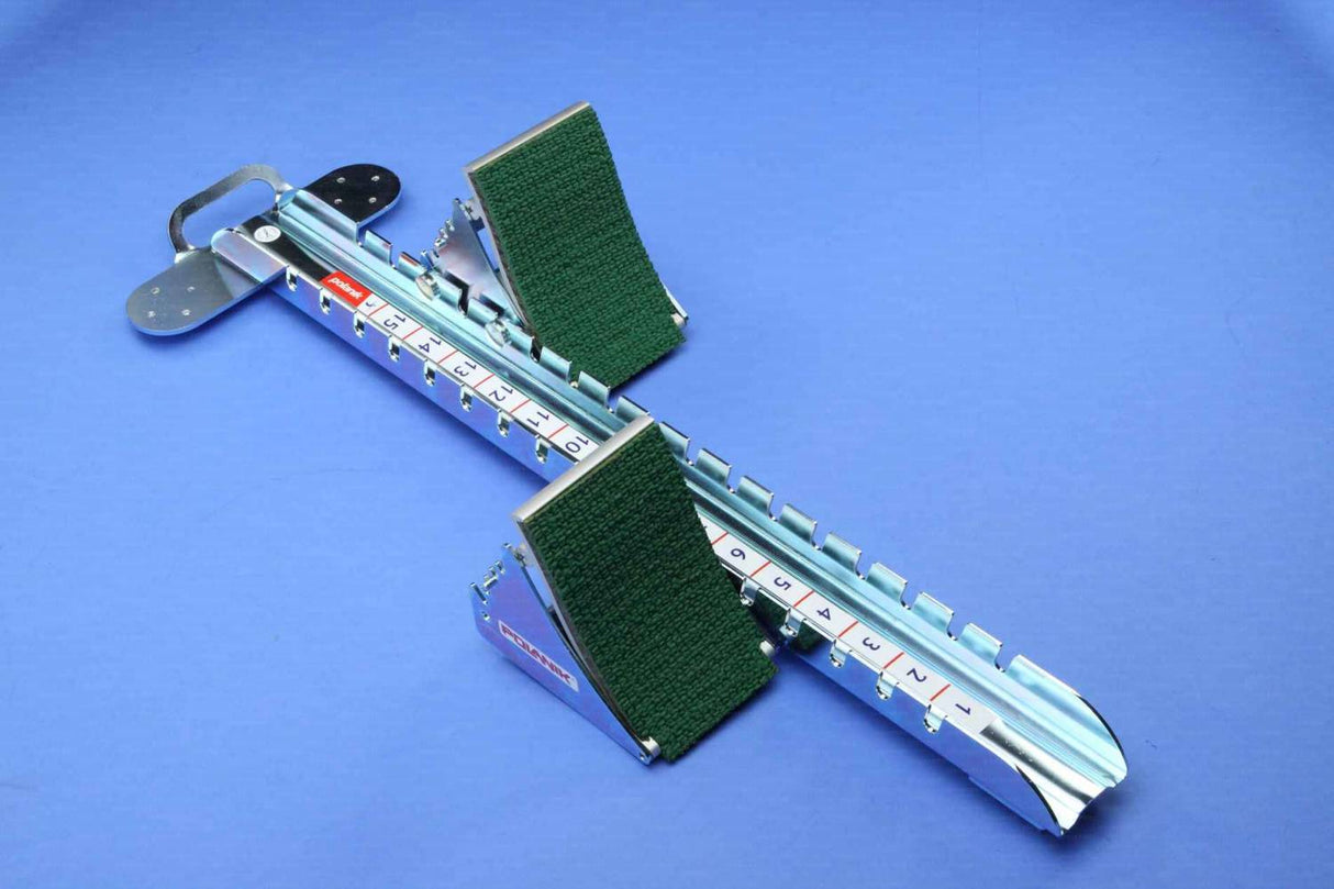 Blocco partenza da gara in alluminio e ferro omologato I.a.a.f. Art. 3012