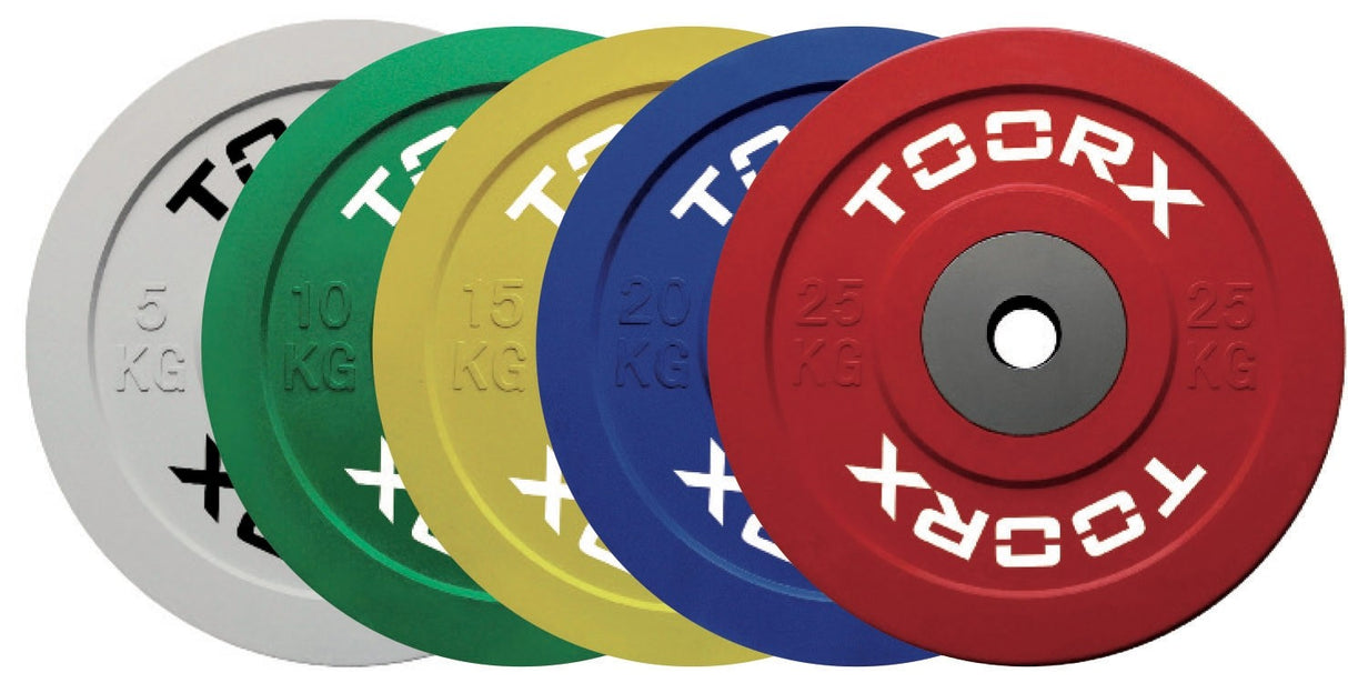 DISCHI BUMPER COMPETITION DIAMETRO 45 cm 5Kg TOORX cod. DBC-5