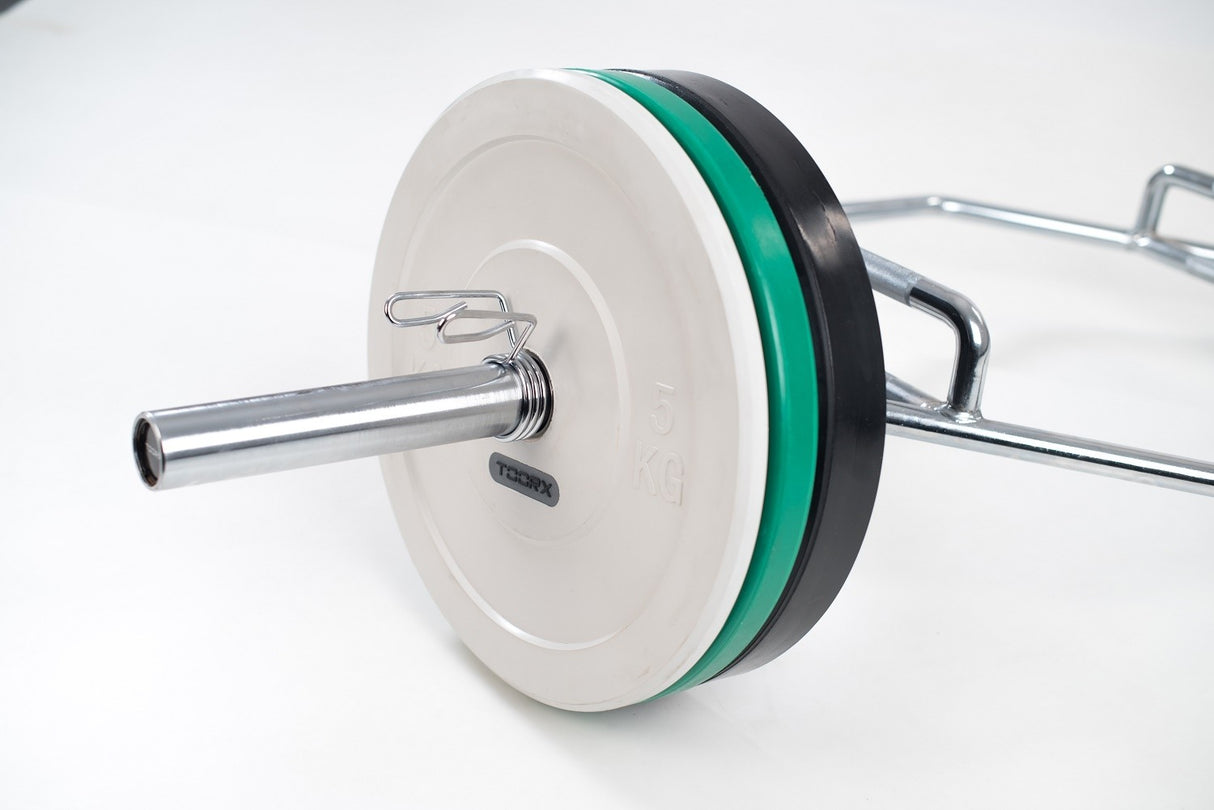 Bilanciere olimpionico esagonale toorx con doppia impugnatura cod. OSB