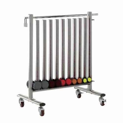 Rastrelliera toorx porta manubri in vinile e neoprene cod RMV