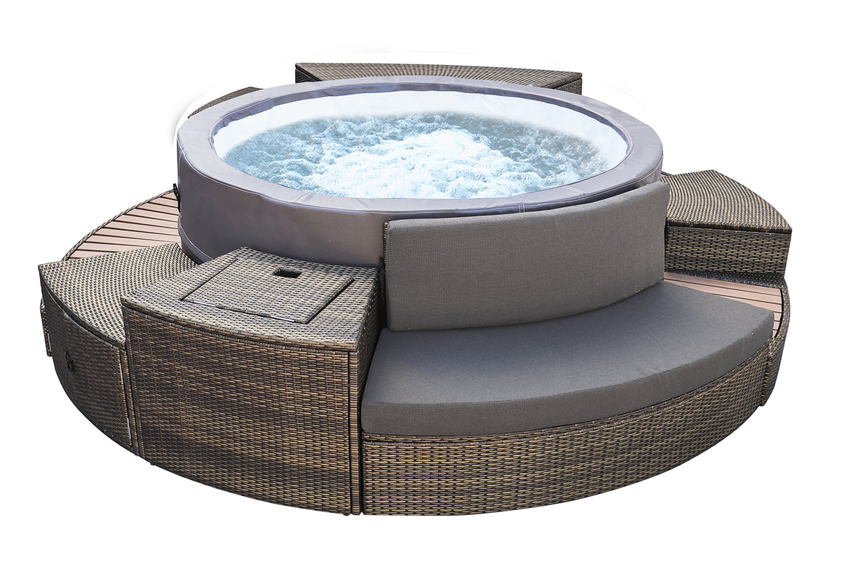 Net Spa Vita Premium + Mobili (5 unità) a 6 posti (4 adulti 2 bambini)