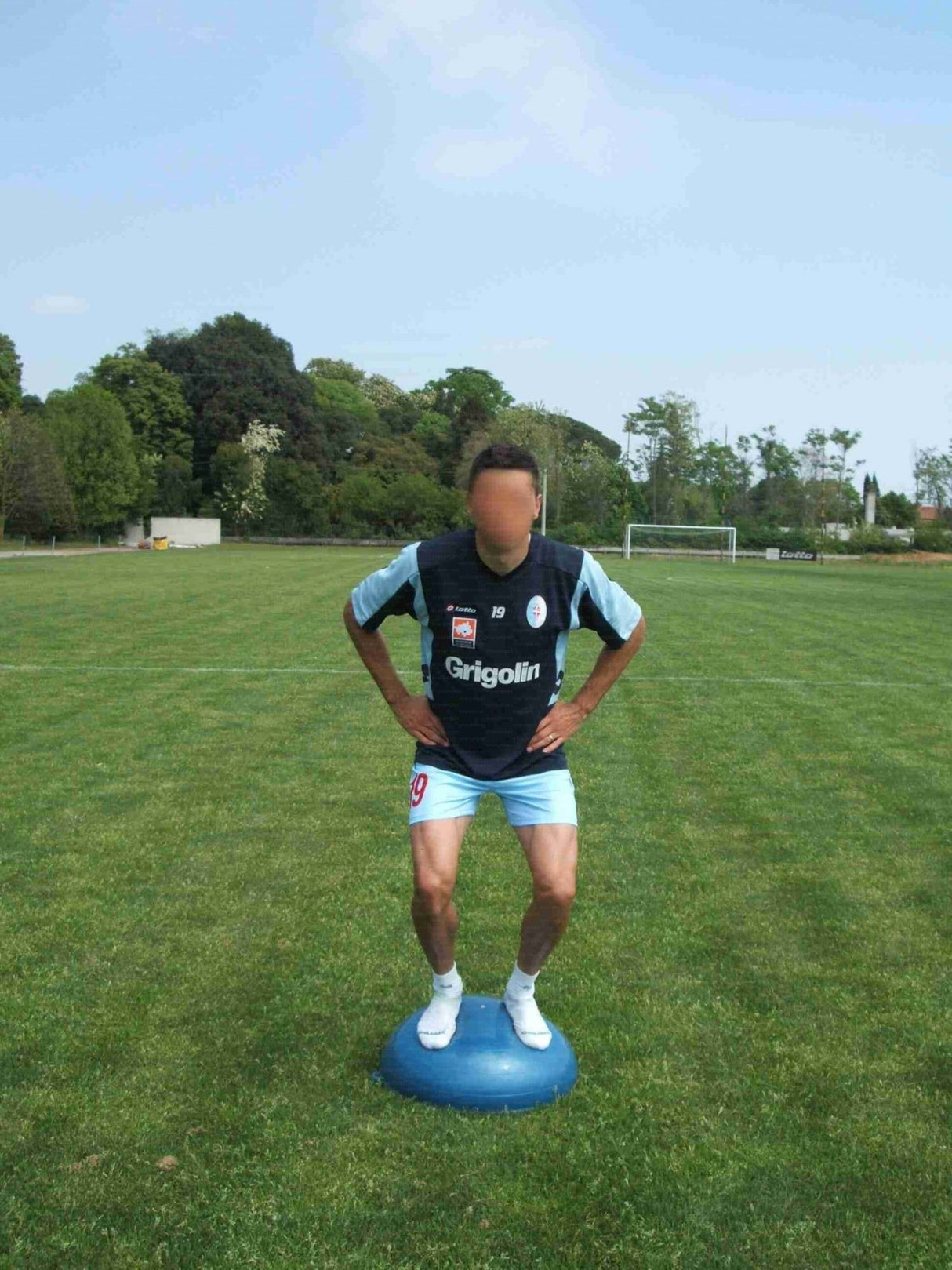 Semisfera di equilibrio regolabile con elastici Art 2041