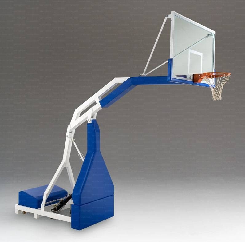 Impianto basket oleodinamico art 4282 Manuale sbalzo cm 225