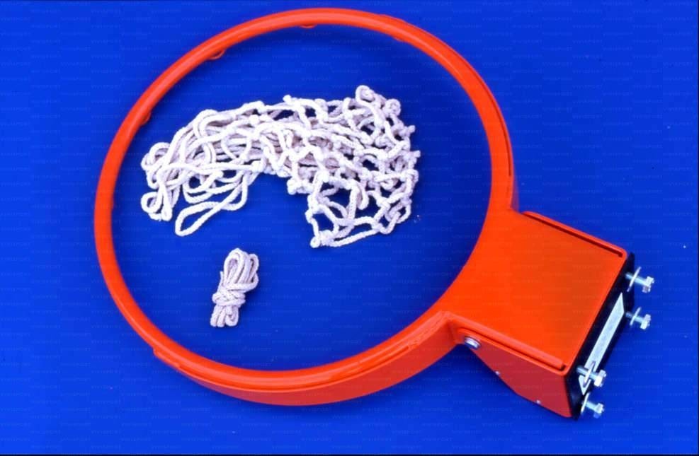 Canestro reclinabile sganciabile regolamentare a 3 molle ART 4010