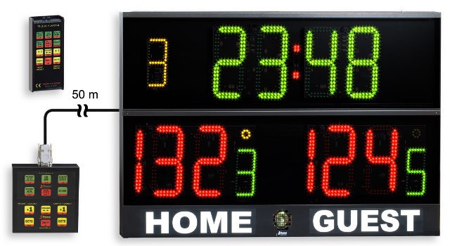 Tabellone Elettronico Favero Art. 355t Play40 Con Infrarossi