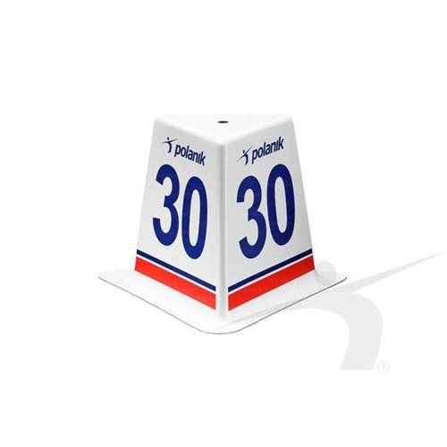 Piramide segnasettore in vetroresina. ART. 3281