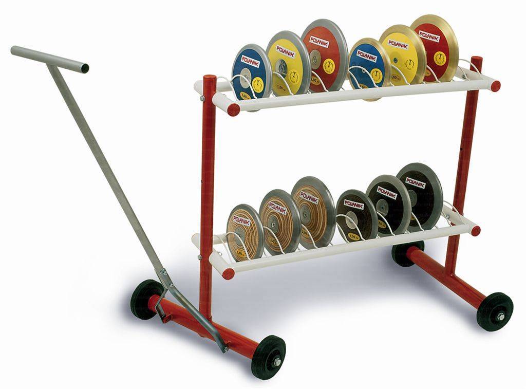 Carrello porta dischi da lancio. ART. 3285