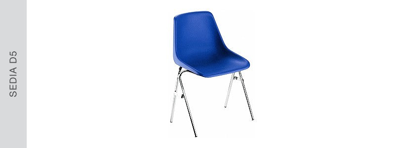 Scocca con schienale per tribuna e sedie OM D5 non ignifugo attacco a vite RICHIEDERE PREVENTIVO