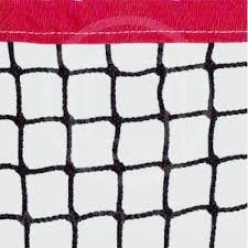 Rete beach volley Art. V 713/T Extra con nastro colorato, dimensioni regolamentari, lunghezza 8,5 m, altezza 1 m, maglia 10x10 cm