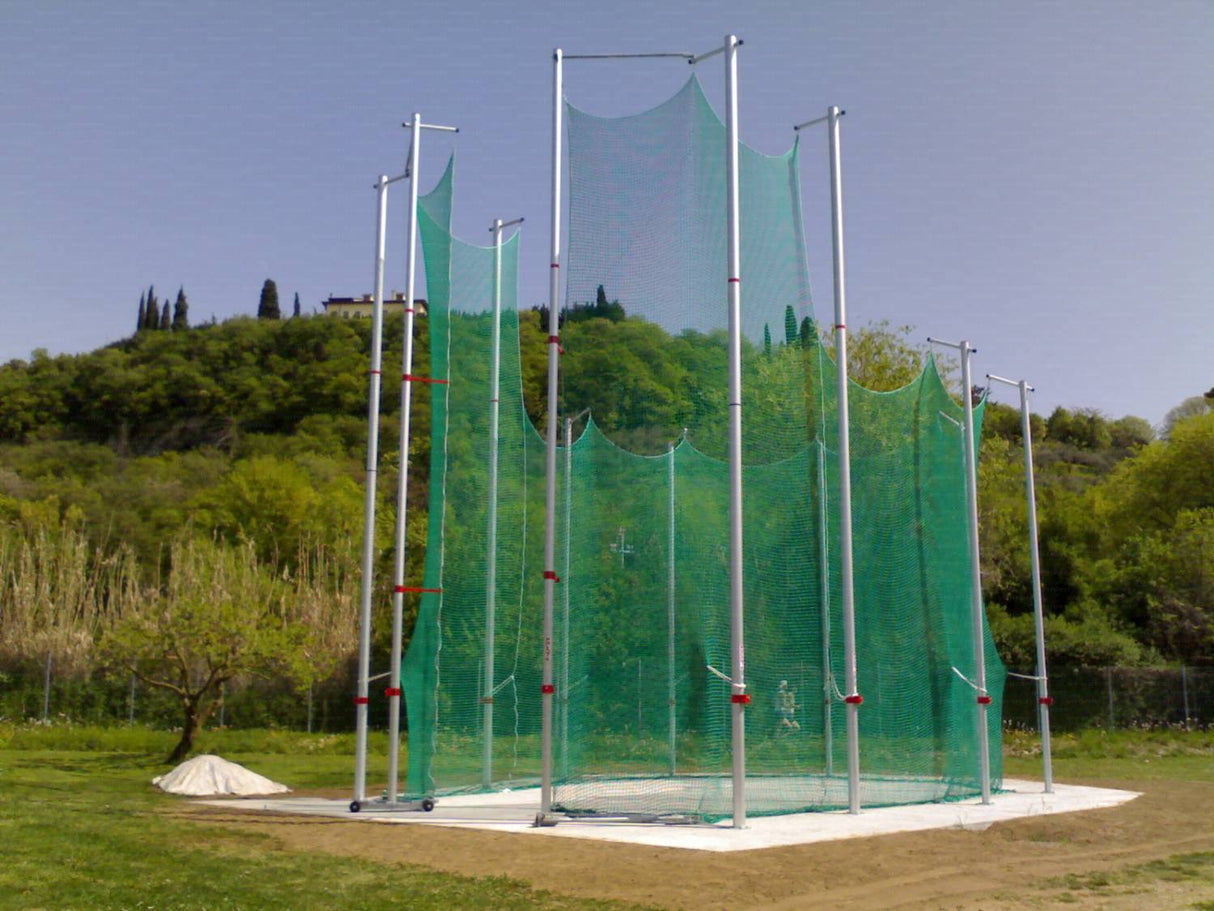 Gabbia lancio disco martello omologata I.a.a.f. ART. 3421