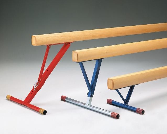 Trave di equilibrio in alluminio rivestito ad altezza fissa cm 50, lunghezza mt 5 S00060