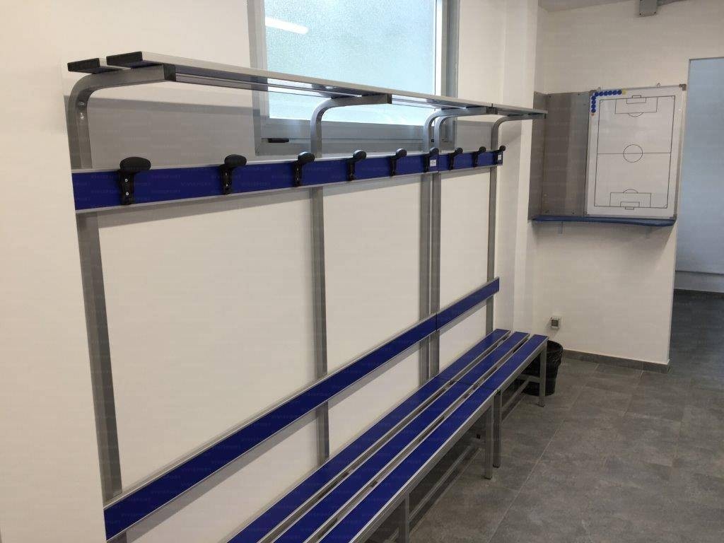 Panca Alluminio 2m Completa Art 8627