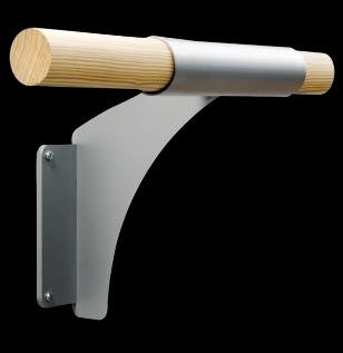 Sbarra Danza Arabesque Singolo Da Muro Mt 4 Dinamic Ballet Colore Nero