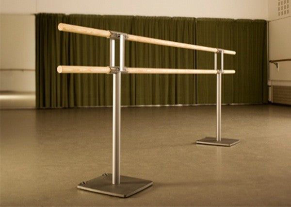 Sbarra Danza Mobile Doppia Modello Pina Da 1,5 - 2 - 3 -4 e 5 metri Senza Ruote