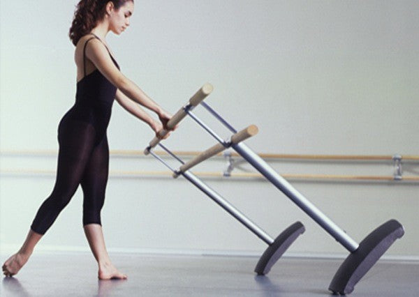 Sbarra danza mobile modello Maurice da 2 m con ruote
