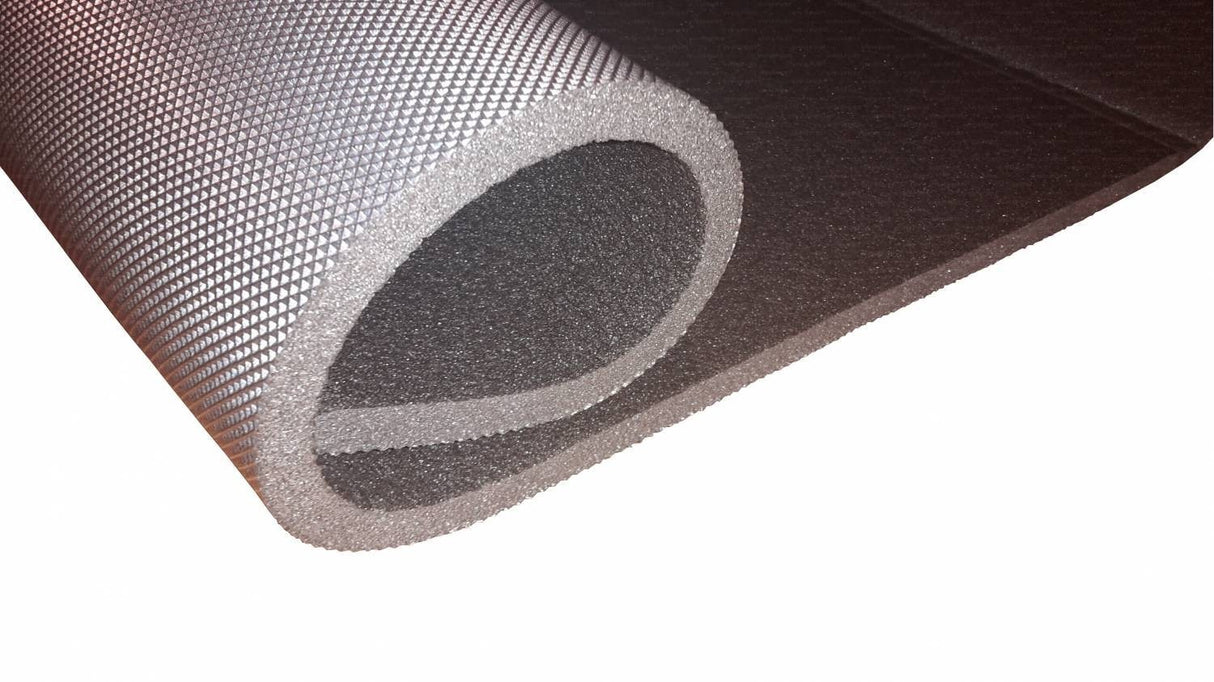 Stuoia Arrotolabile In Pe Accoppiato Con Film Metal 180x70x1 Cm Art.1331