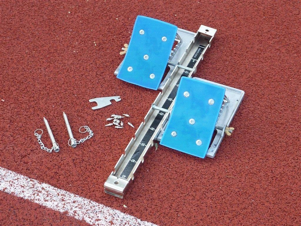 Blocco di partenza da competizione in alluminio Art. 3008