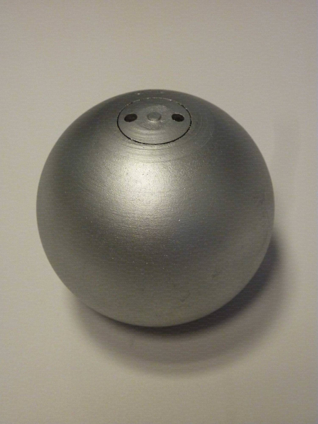 Palla getto in metallo con tappo a vite tarata da kg 5 ART 3518