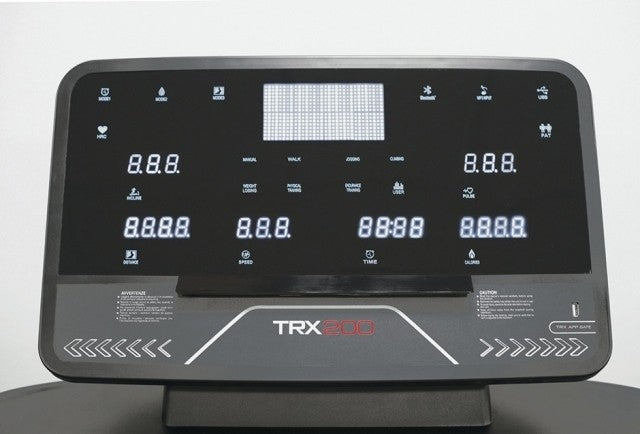 Tapis Roulant Toorx Trx-200 Hrc Chrono Line 4 Cv Ac