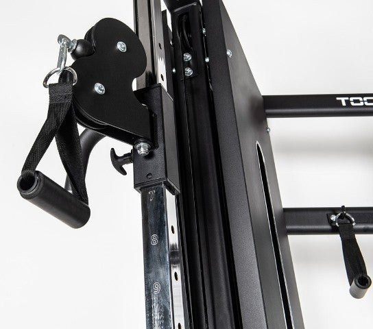 Stazione dual pulley cable cross CSX-3000 con doppio pacco pesi acciaio 80 kg cad.