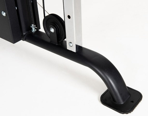 Stazione dual pulley cable cross CSX-3000 con doppio pacco pesi acciaio 80 kg cad.