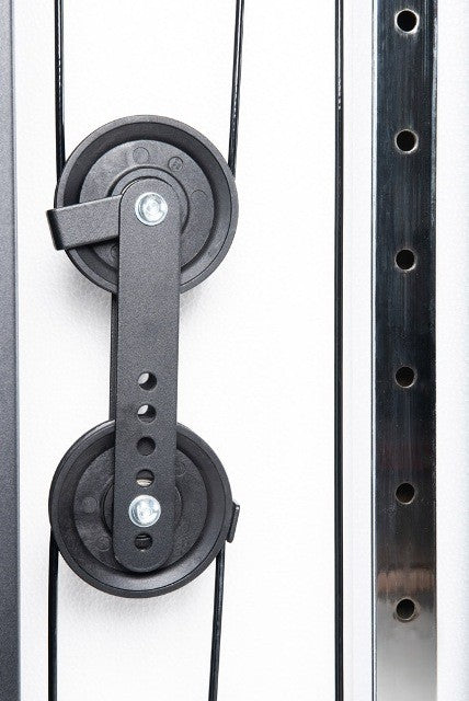 Stazione dual pulley cable cross CSX-3000 con doppio pacco pesi acciaio 80 kg cad.