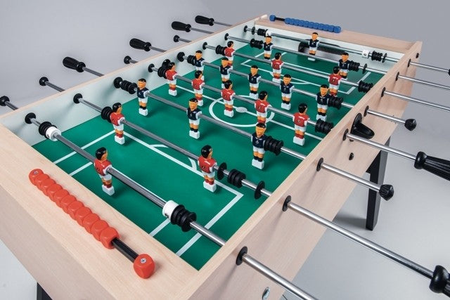 Calcio Balilla F20 Acero Garlando Pieghevole Aste Uscenti F20ACULNO