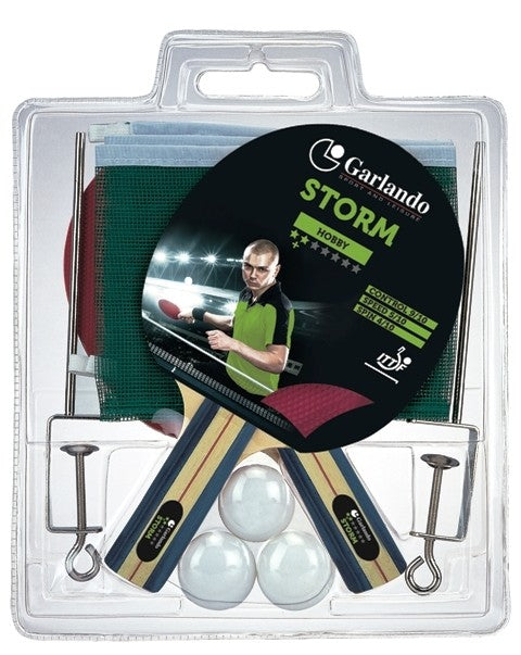 SET GARLANDO STORM PLUS CON RETE E TENDIRETE APPROVATA ITTF
