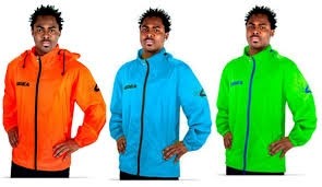 RAIN JACKET K-WAY CAIRO LEGEA COLORI FLUO A SCELTA