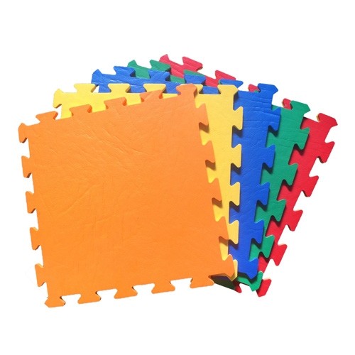 PAVIMENTAZIONE ANTITRAUMA Tappeto Polymat Light incastro EVA misure 100×100x2 cm PER ASILO, LUDOTECHE ED ESTERNO